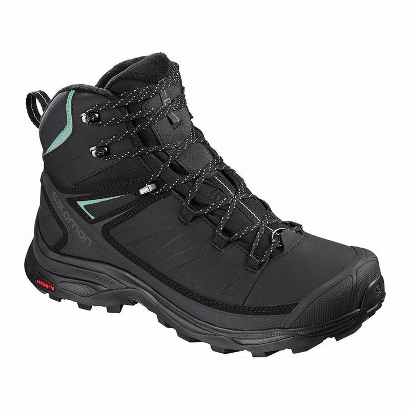 Salomon X ULTRA MID CS WP W Botas De Invierno Mujer - Negras - Colombia (78592-GMVB)